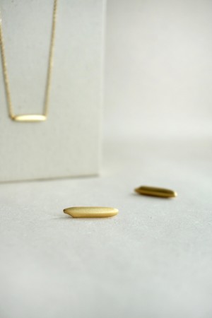Edge Stud Earring