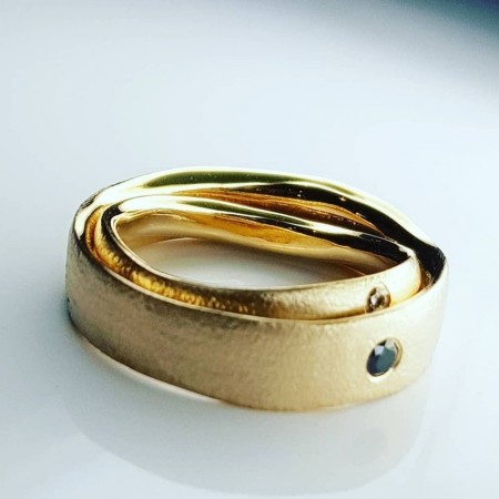 Organiske gifteringer med diamanter - HAN&HENNE - HENNE&HUN - HAN&HAN 