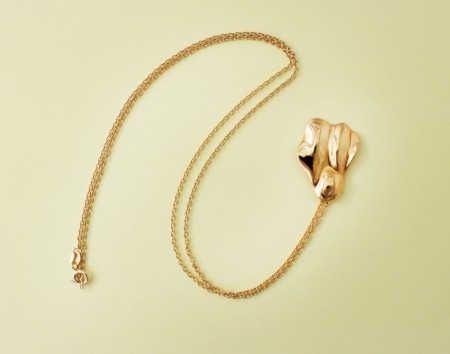 Ariel Pendant Large Gold