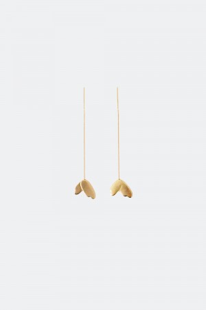 Puffy Lean Drop Earring