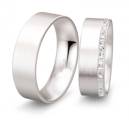 Forlovelsesringer Pas de deux 49/81287 - 49/81286