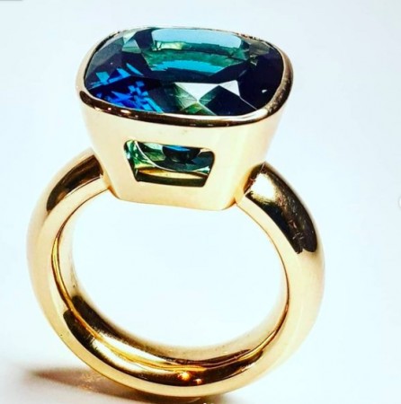 London blue topaz gullring